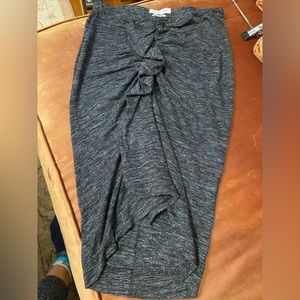 Isabel Marant Etoile Virginia wool/ linens grey size 38 (4/6) skirt